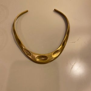 Gold vintage choker
